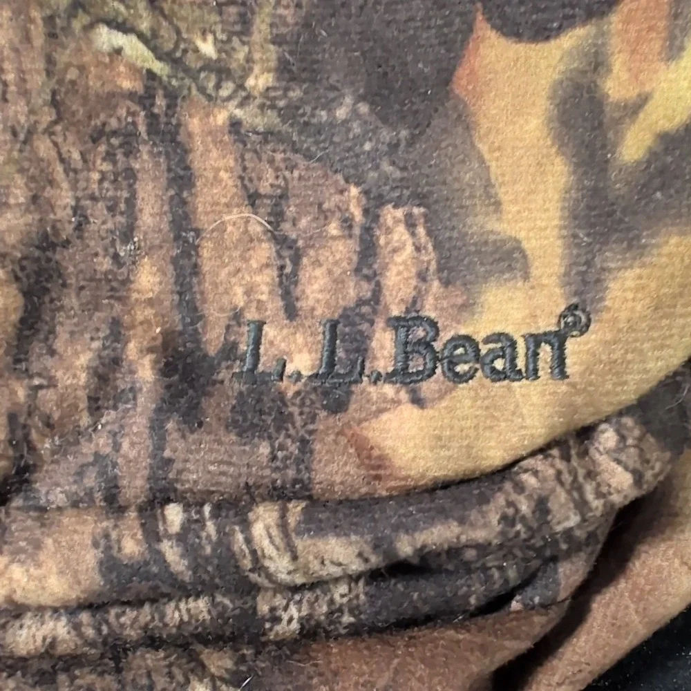 L L Bean Mossy Oak Padded Camo Hunting  Waist Fanny Pack 3 Pockets